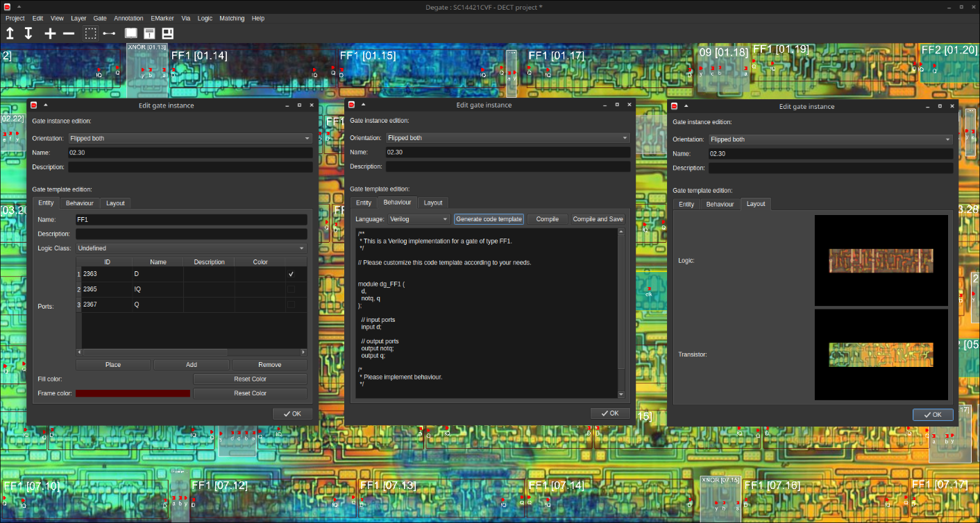 Overview of Degate software